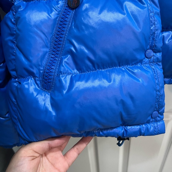 Moncler Blue Down Puffer - size 4 - Picture 6 of 17